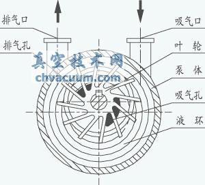 水環真空泵的工作原理