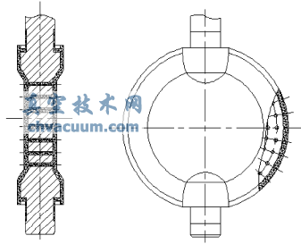 蝶板上的小麻花鉆孔