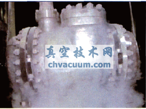 低溫試驗(yàn)現(xiàn)場(chǎng)實(shí)物圖