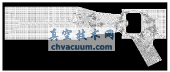 速關閥二維計算網格