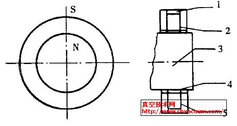 新型磁流體密封圈結構圖